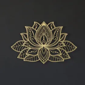 CIFbuy Zen Mandala Lotus Aluminum Wall Art Holiday Gift Home Decor(TikTok, Temu Pick-up Service)