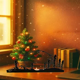 CIFbuy Modern Antler Candle Holders Set Of 2 Rustic Farmhouse Decor Centerpiece(TikTok, Temu Pick-up Service)