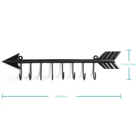 CIFbuy Modern Bow Arrow Wall Hooks Space Saving Entryway Coat Rack Hat Hanger For Hallway Bedroom Organization(TikTok, Temu Pick-up Service)