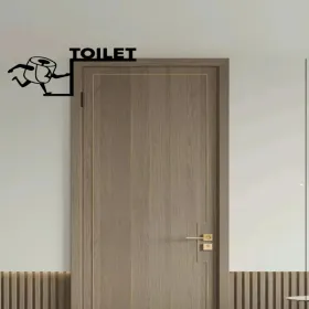 CIFbuy Retro Iron Bathroom Wall Art Funny Quote Sign Home Decor Gift(TikTok, Temu Pick-up Service)