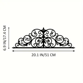 CIFbuy Vintage Floral Iron Over-The-Door Hanger Reversible Seasonal Wall Door Decor For Living Room Bedroom Kitchen Bathroom(TikTok, Temu Pick-up Serv