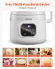 VEVOR 8-in-1 Nut Milk Maker, 34 oz Soy Milk Maker with 200W Blending, for Homemade Oat, Nut, Soy, Juice, Milkshake, Rice Cereal