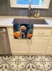 Goldendoodle Puppy Halloween Kitchen Towel Dish Cloths Guest Hand Towel Decorative Bathroom Towel for Face,Tea, Dishcloth, Kitchen and Bath