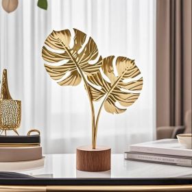 HomeDecorInspo Ginkgo Leaf Metal Decor for Stylish Spaces (Option: Six piece family bucket set)