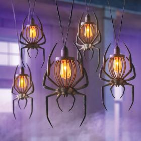 Halloween Flame Lights, Set Of 5 (Option: Black)
