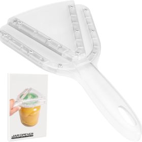 Patented Jar Opener For Weak Hands Seniors And Easy Lid Opening (Option: Transparent)