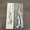 "Multi-Purpose Kitchen Shears - German Stainless Steel Construction - Perfect for Chicken, Fish & Vegetable Prep"