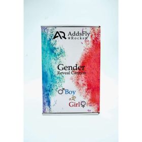 Gender Reveal Confetti Cannon Boy Or Girl Baby Shower Party Popper, 2 Blue And 2 Pink Confetti Shooter For Gender Reveal Party Supplies (Option: BLUE PINK)